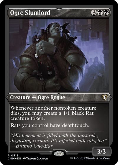 Ogre Slumlord Foil Etched #518