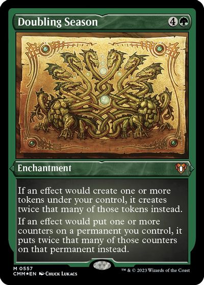 Doubling Season Foil Etched #557