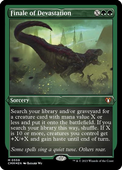 Finale of Devastation Foil Etched #559