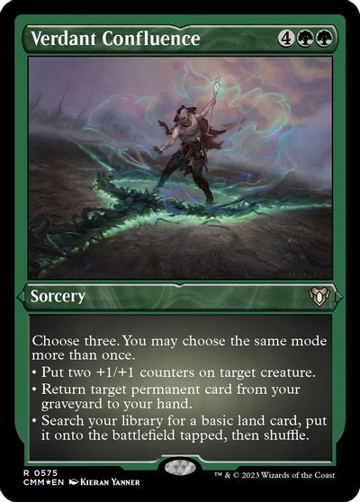 Verdant Confluence Foil Etched #575
