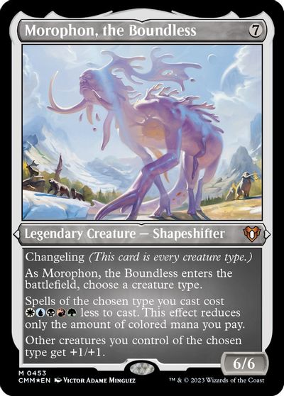 Morophon the Boundless Foil Etched #453