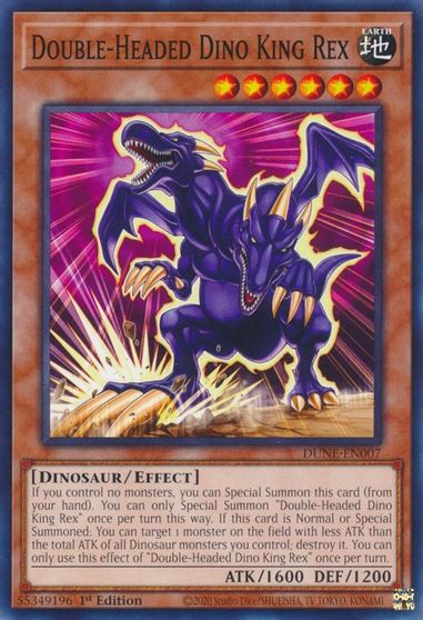 Double Headed Dino King Rex