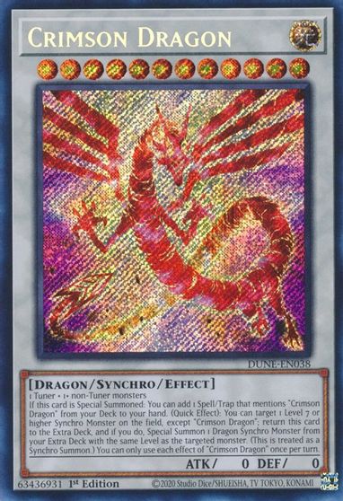Crimson Dragon #DUNE-EN038
