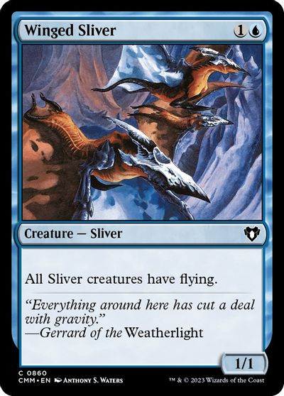 Winged Sliver #860