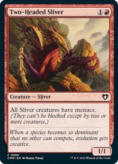 Two Headed Sliver #883