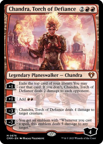 Chandra Torch of Defiance #876