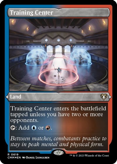 Training Center Foil Etched #619