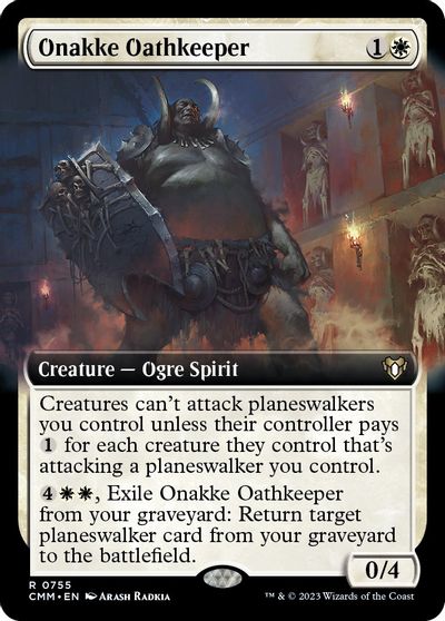 Onakke Oathkeeper Extended Art #755