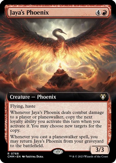 Jayas Phoenix Extended Art #768