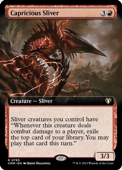 Capricious Sliver Extended Art #765