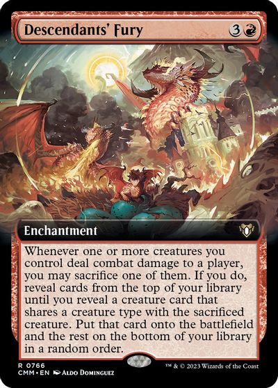 Descendants Fury Extended Art #766
