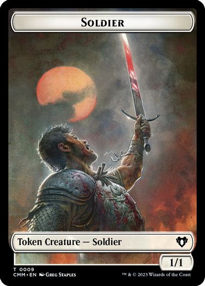 Soldier Ogre Double Sided Token #9 // 28