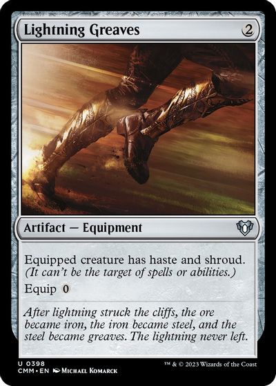 Lightning Greaves #398