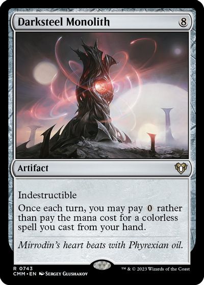 Darksteel Monolith #743