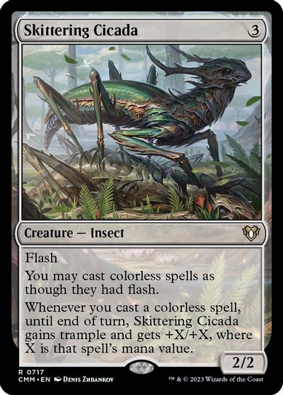 Skittering Cicada #717