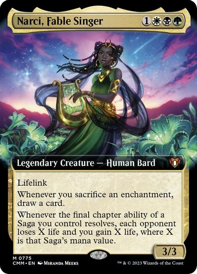 Narci Fable Singer Extended Art #775