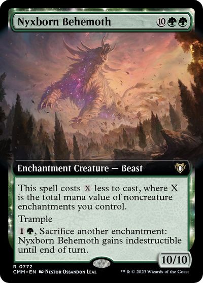 Nyxborn Behemoth Extended Art #772
