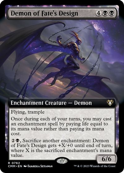 Demon of Fates Design Extended Art #762