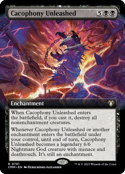 Cacophony Unleashed Extended Art #761