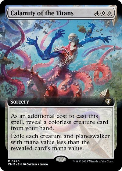 Calamity of the Titans Extended Art #745