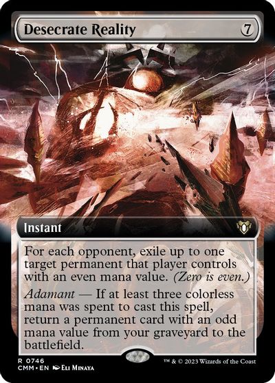 Desecrate Reality Extended Art #746