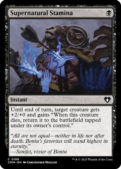 Supernatural Stamina #188