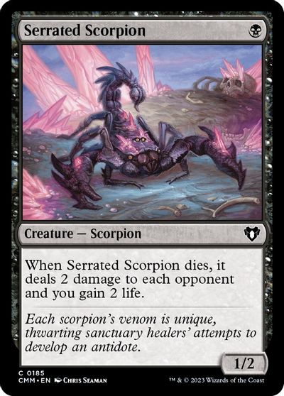 Serrated Scorpion #185