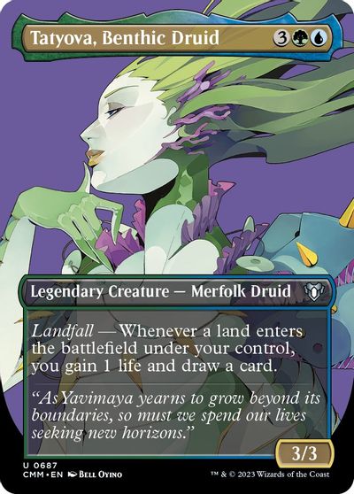 Tatyova Benthic Druid Borderless #687
