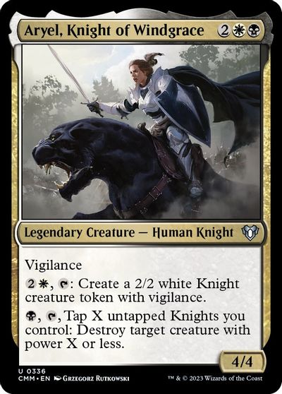 Aryel Knight of Windgrace #336