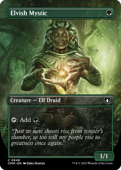 Elvish Mystic Borderless #648