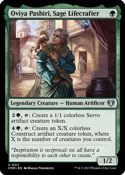 Oviya Pashiri Sage Lifecrafter #311