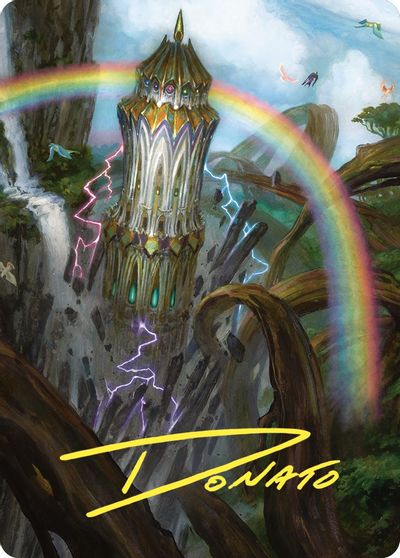 Command Tower Art Card