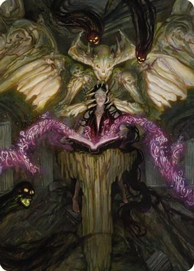 Demonic Tutor Art Card #64