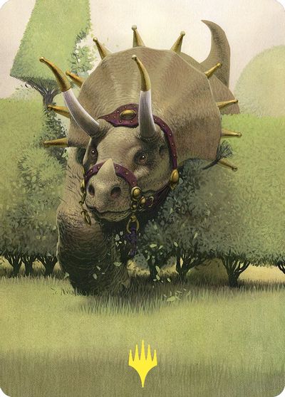 Regal Behemoth Art Card