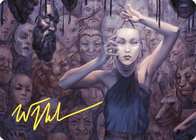 Body Double Art Card Gold Stamped Signature #5