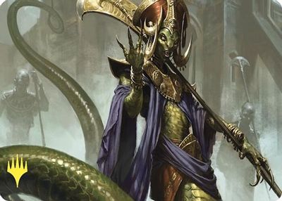 Sidisi Brood Tyrant Art Card Gold Stamped #29