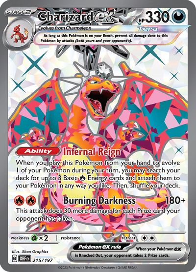 Charizard ex - 215/197