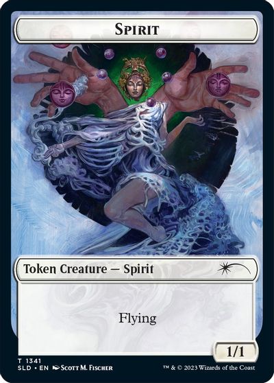 Spirit SLD Ajanis Pridemate Double sided Token #1341 // 1