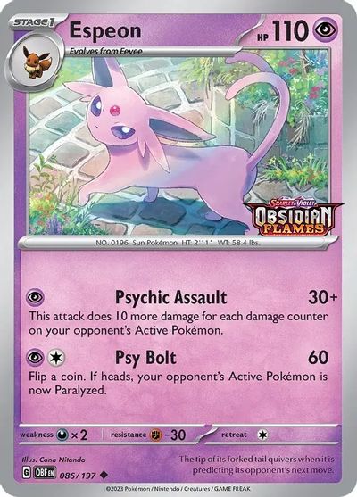 Espeon [Stamped] #86