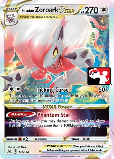 Hisuian Zoroark VSTAR [Prize Pack] #147