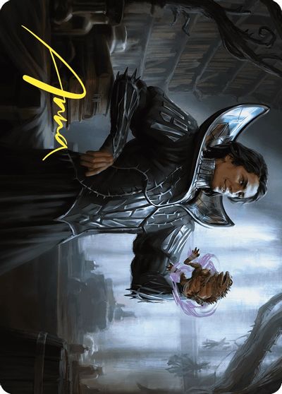 Spiteful Hexmage Art Card Gold Stamped Signature #15