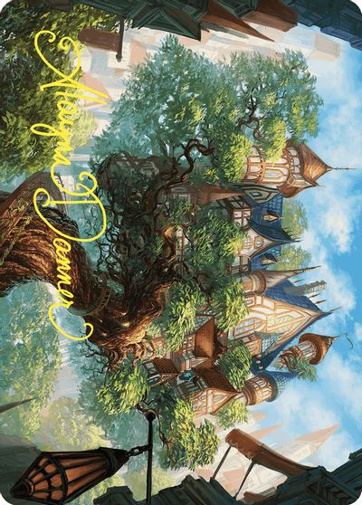 Edgewall Inn Art Card Gold Stamped Signature #46
