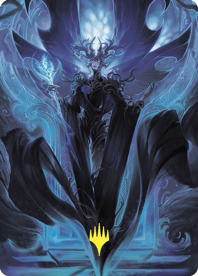 Talion the Kindly Lord Art Card Gold Stamped Planeswalker Symbol #60