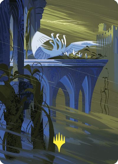 Doubling Season Art Card Gold Stamped Planeswalker Symbol #71