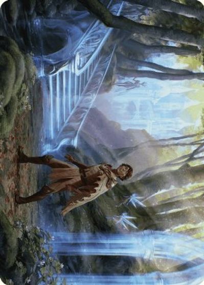 Into the Fae Court Art Card Gold Stamped Signature