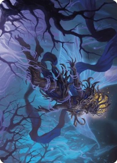 Sleep Cursed Faerie Art Card Gold Stamped Signature