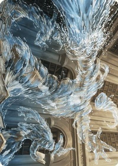 Splashy Spellcaster Art Card Gold Stamped Signature