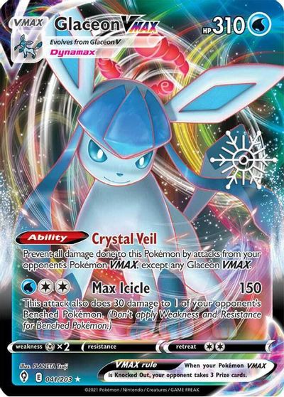 Glaceon VMAX [Snowflake Stamp] #41