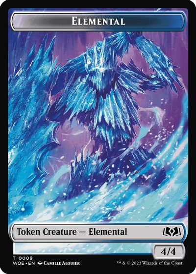 Elemental Food 0010 Double Sided Token #9 // 10