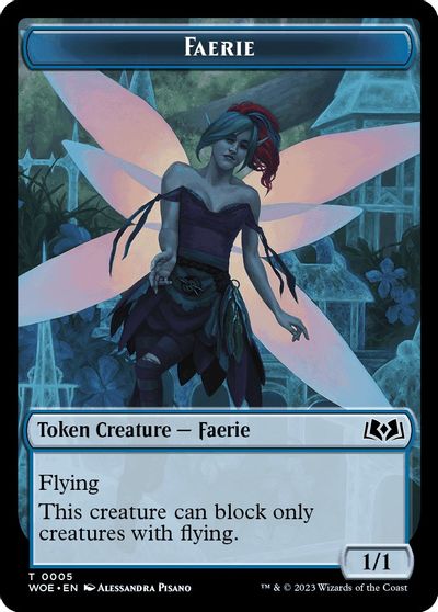 Faerie Food 0012 Double Sided Token #5 // 12